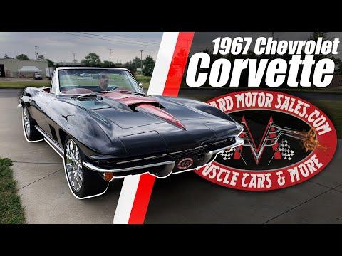 1967 Chevrolet Corvette Convertible Restomod #Video