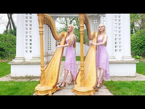 IN THE GARDEN (harps and vocals) - Harp Twins, Camille and Kennerly