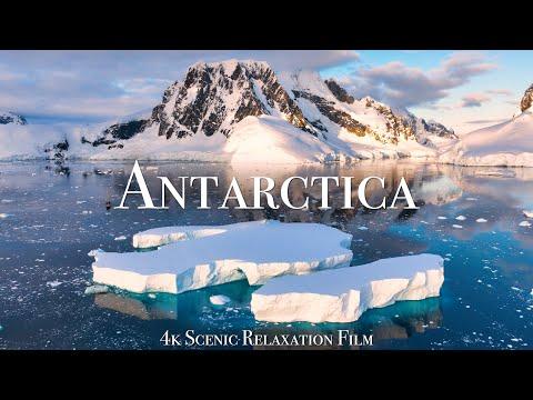 Antarctica 4K - Scenic Relaxation Film With Inspiring Music #video