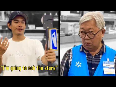 Walmart Employee Wasn't Having It. Your Daily Dose Of Internet. #Video