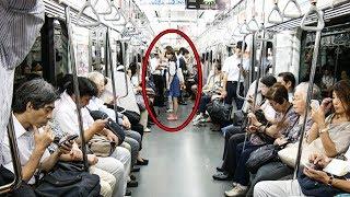 THIS GIRL GAVE UP HER SEAT TO AN OLD MAN. A MINUTE LATER, SHE DID SOMETHING NOBODY EXPECTED