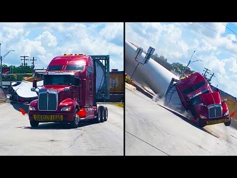 Truck Driver Didn't See the Train Coming. Your Daily Dose Of Internet. #Video