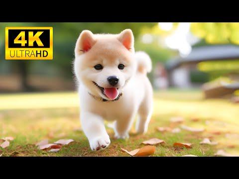 Baby Animals 4K (60FPS) - Exploring The Playful Prowess Of Baby Animals With Relaxing Music #Video