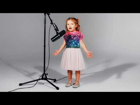 3-Year-Old sings Yesterday by the Beatles | Angelica Nero #Video