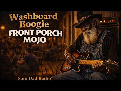 Washboard Boogie – Front Porch Mojo | Front Porch Instrumental | Sam Dad Radio™ #Video