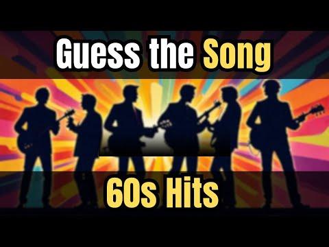 Guess 60s Hits in 5 Secs? 60s Songs #Video