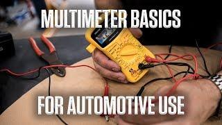 DIY | Multimeter basics for automotive use