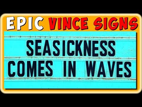 Funniest Signs & Priceless Puns | Vince The Sign Guy #Video