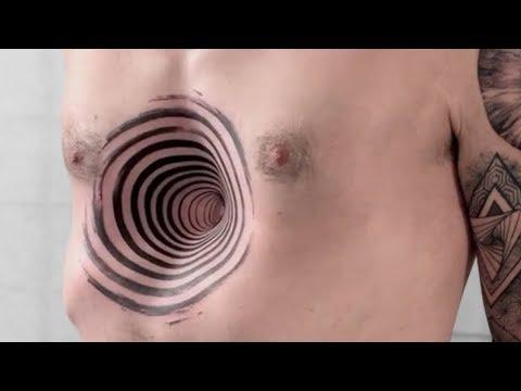 19 Optical Illusion Tattoos That Will Blow Your Mind