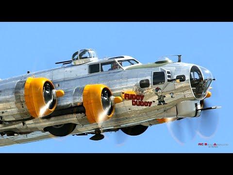 RC Scale Airplanes - 19ft. B-17 Flying Fortress During Painting