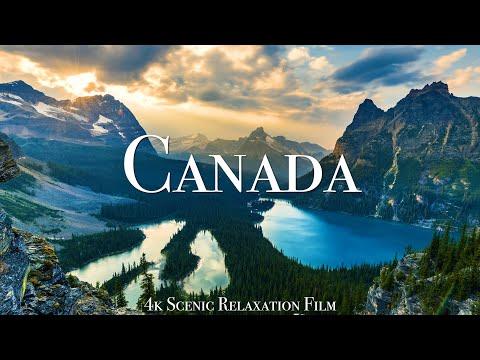 Canada 4K - Scenic Relaxation Film With Calming Music #Video