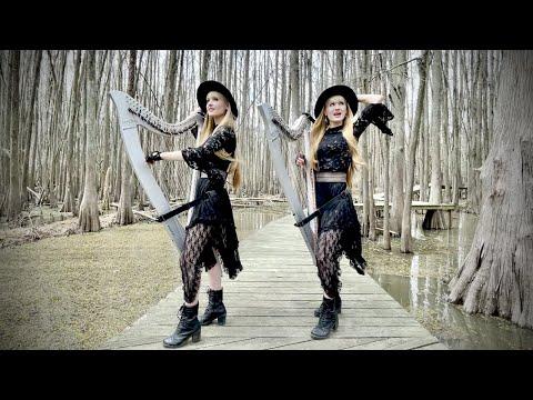 Spooky Savannah - Harp Twins (original song) #Video