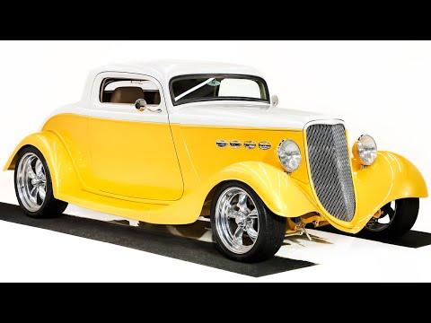 ( For James ) 1933 Ford 3 Window Coupe for sale at Volo Auto Museum (V22075) #Video