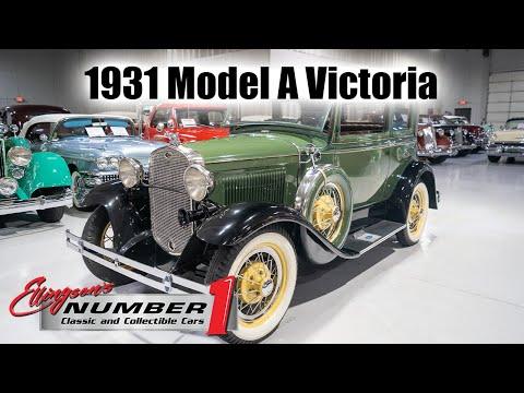 1931 Ford Model A Victoria #Video