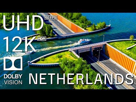NETHERLANDS - 12K Scenic Relaxation Film With Inspiring Cinematic Music - 12K (60fps) Video UltraHD 