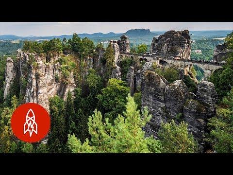 A View from Germany’s Bastei Bridge