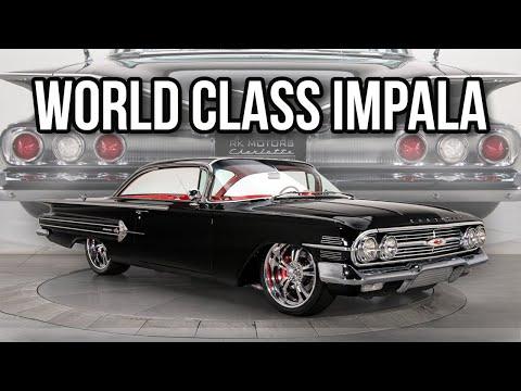 Body-Off Built 1960 Impala Restomod 348 V8 4-speed with Air Ride #Video