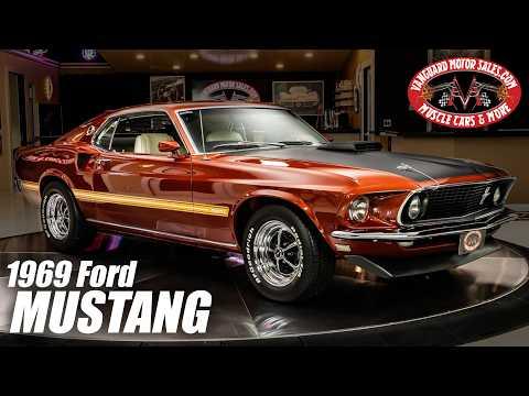 1969 Ford Mustang Fastback Mach 1 #Video