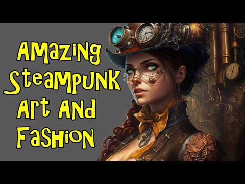 Amazing Steampunk Art And Fashion #Video