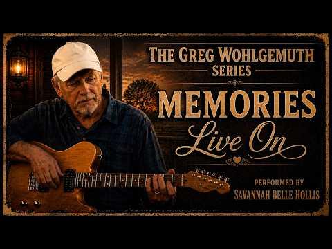 MEMORIES LIVE ON | Heartfelt Country Ballad | Greg Wohlgemuth Series | SINGER-Savannah Belle Hollis 