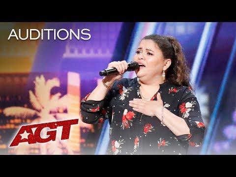 Olivia Calderon Put Her Dreams On Hold, Emerges With STUNNING Song - America's Got Talent 2019
