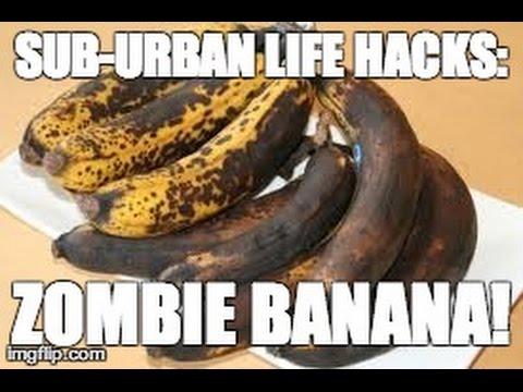 Why You May Want To Blow Dry Your Rotten Bananna