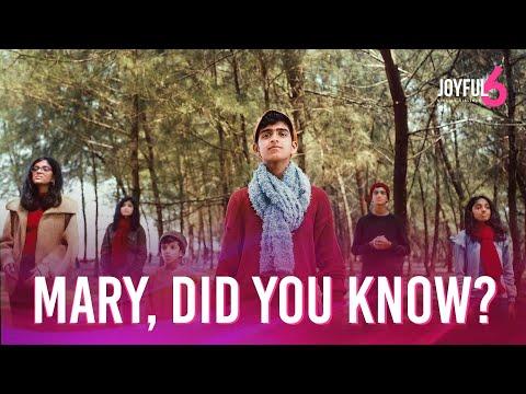 MARY DID YOU KNOW | Joyful 6 | Singing Siblings
