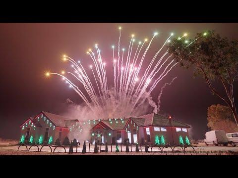 2024 Christmas Light Show - Lindsey Stirling 'Carol of the Bells' #Video