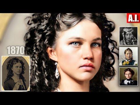 Timeless Beauties From 100 Years Ago Brought To Life Vol 2 #Video