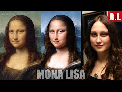 Mona Lisa Gherardini del Giocondo, 1506, Brought To Life #Video