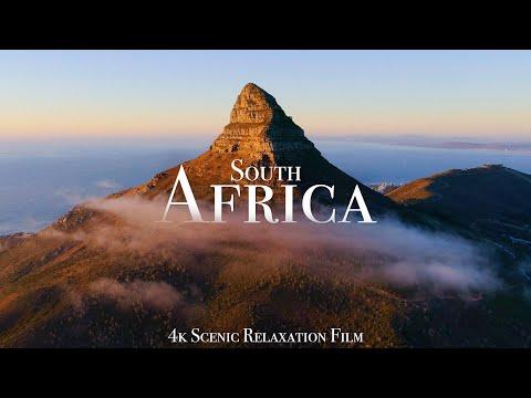South Africa 4K - Scenic Relaxation Film With African Music #Video