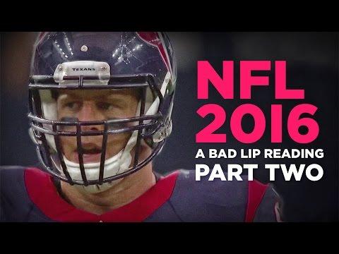 NFL 2016 | A Bad Lip Reading Of The NFL