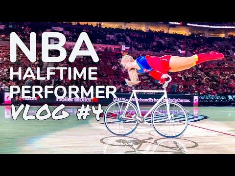 NBA Halftime Performer Vlog #4 Supergirl on bike in Detroit and Portland | Violalovescycling #Video