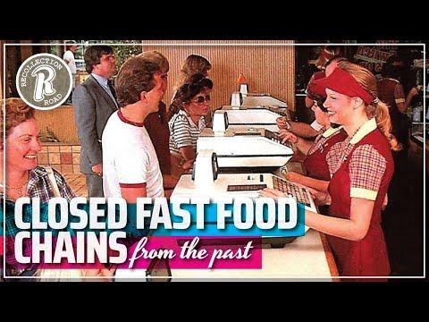 CLOSED Fast Food Restaurants from the past #Video