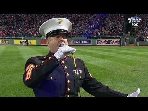 Sgt. Dan Clark Performs God Bless America