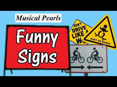 Funny Signs Living In This City #Video