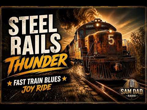 Steel Rails Thunder | Fast Train Blues Joyride #Video
