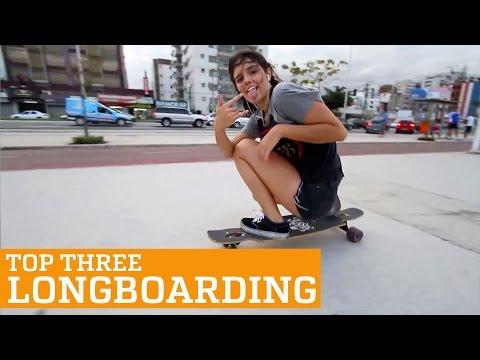 TOP THREE LONGBOARDING Videos | PEOPLE ARE AWESOME 2016