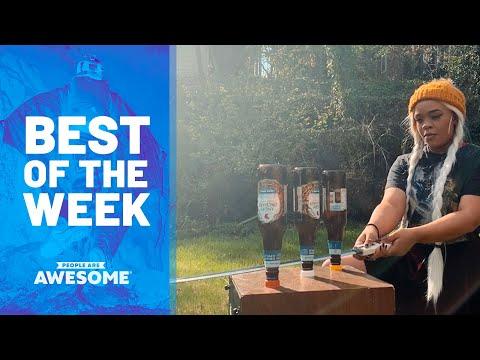 Slackline Kids, Extreme Skiing, Swords vs. Bottles & More Video | Best of the Week