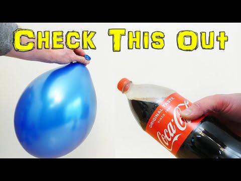 Coke Bottle Balloon Party Trick!