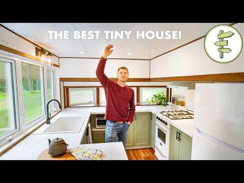 Stunning Tiny House with THE BEST Kitchen & Loft Design – FULL TOUR #Video