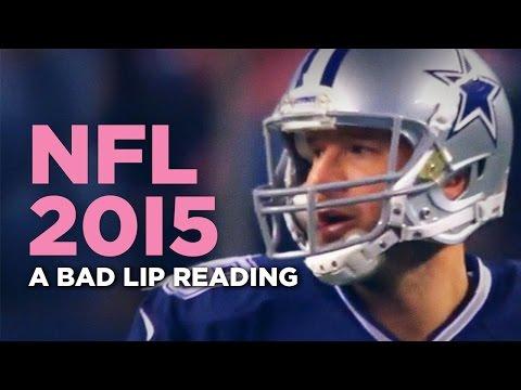 NFL 2015 - A Bad Lip Reading Of The NFL