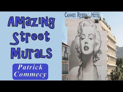 Amazing Street Murals By Patrick Commecy #Video