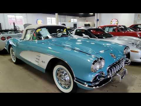 1960 Chevrolet Corvette Convertible #Video