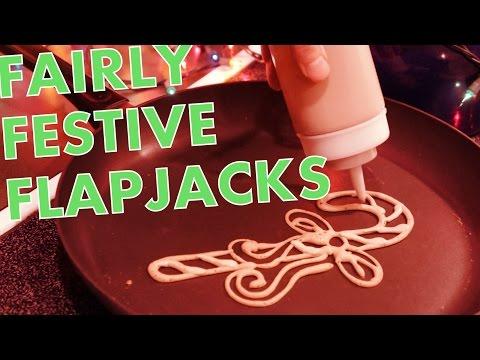 Fairly Festive Flapjacks (Christmas Pancakes)