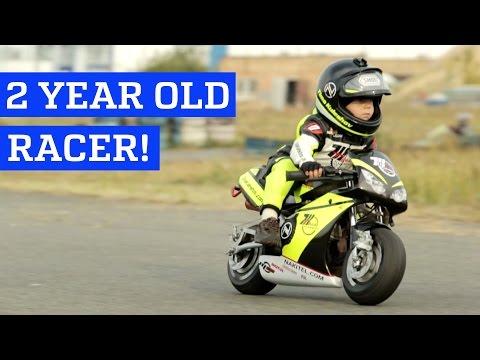 Two Year Old Motorcycle Racer! | People Are Awesome
