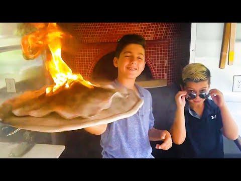 Kid Spins Fiery Pizza On Finger & More! #Video
