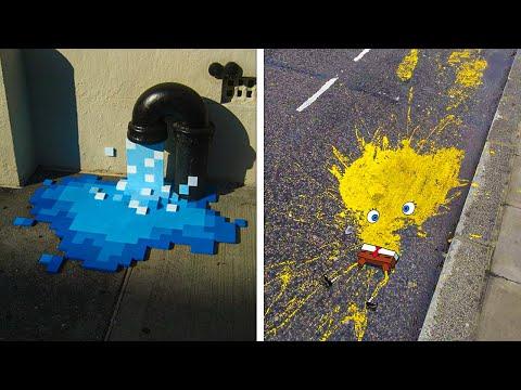 Most Creative Street Art #Video