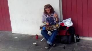 Abby the Spoon Lady - Busking New Orleans