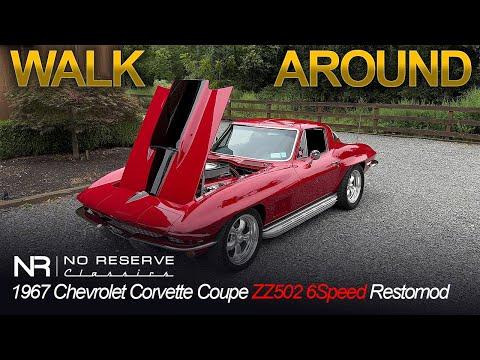 Walk around our brand new 1967 Corvette Coupe #Video